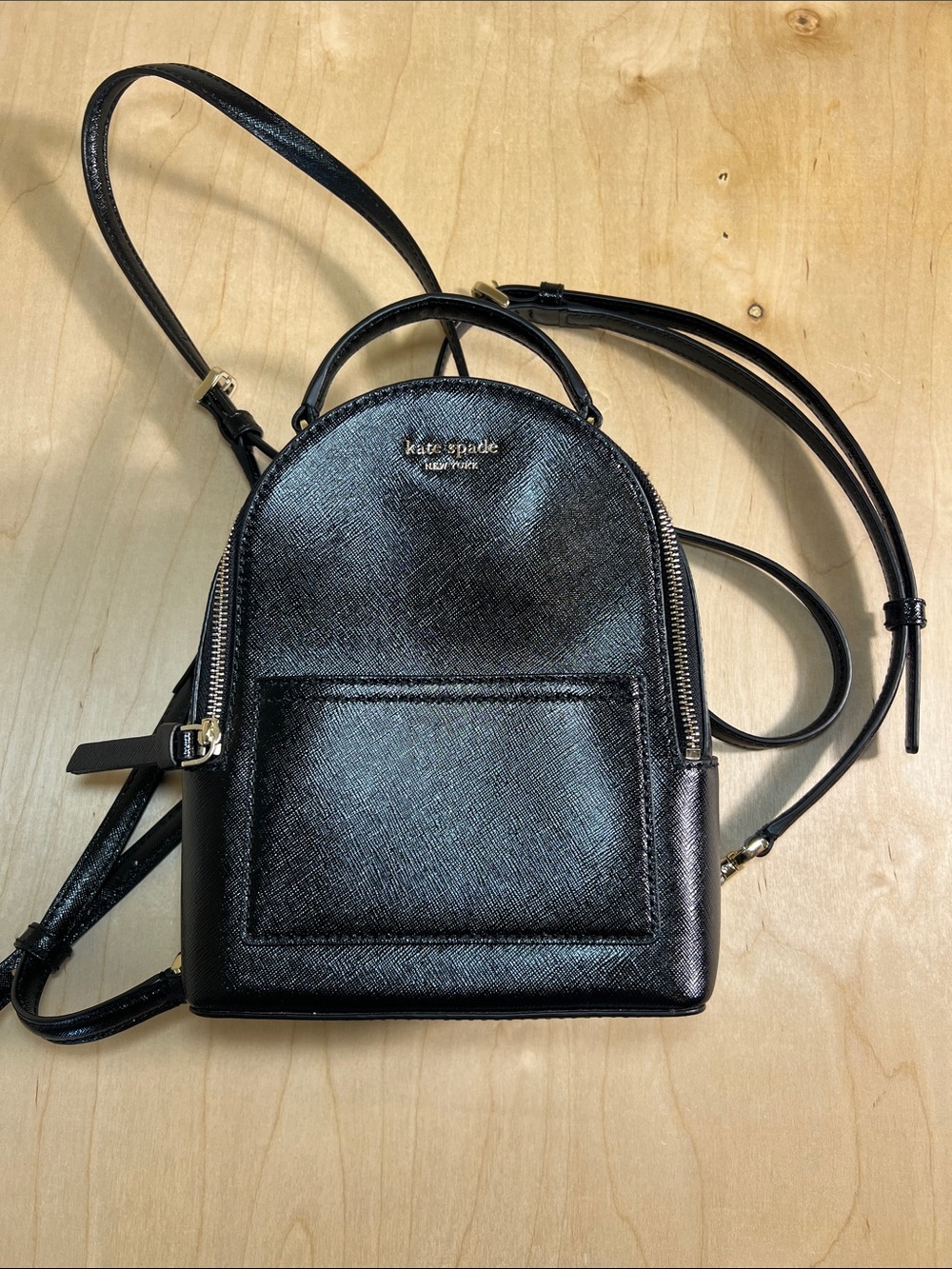 kate spade Black Mini Backpack Crossbody